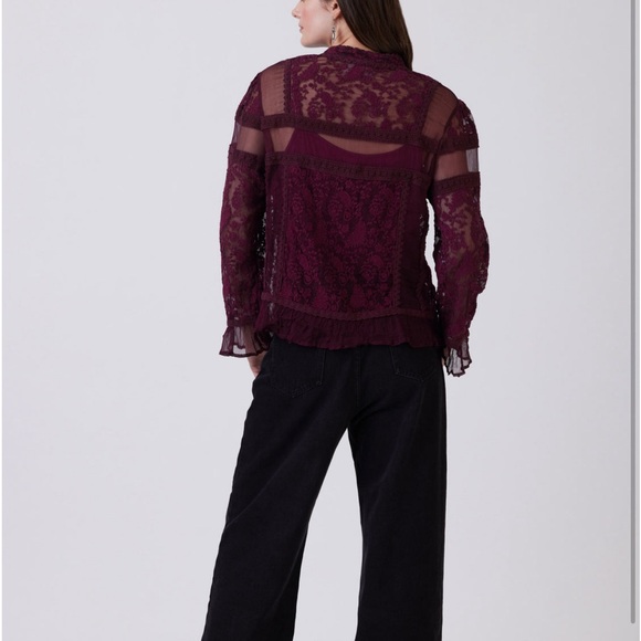 double d ranch petticoats on the prairie silk top matching skirt RTL $700 XS NWT - Picture 9 of 14